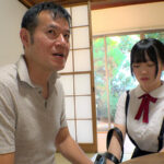 おぼこいマ●コは祖父のいいなりATM 処女を捧げた祖父の前で寝取られ￥交。 有馬美玖